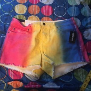 Blackheart Lovesick Rainbow shorts